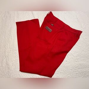 Wrangler Retro Vivid Red Trousers
